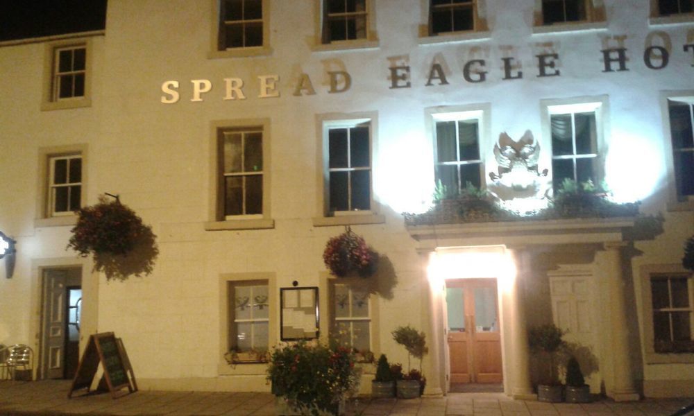 The Spread Eagle Hotel Jedburgh Exterior foto